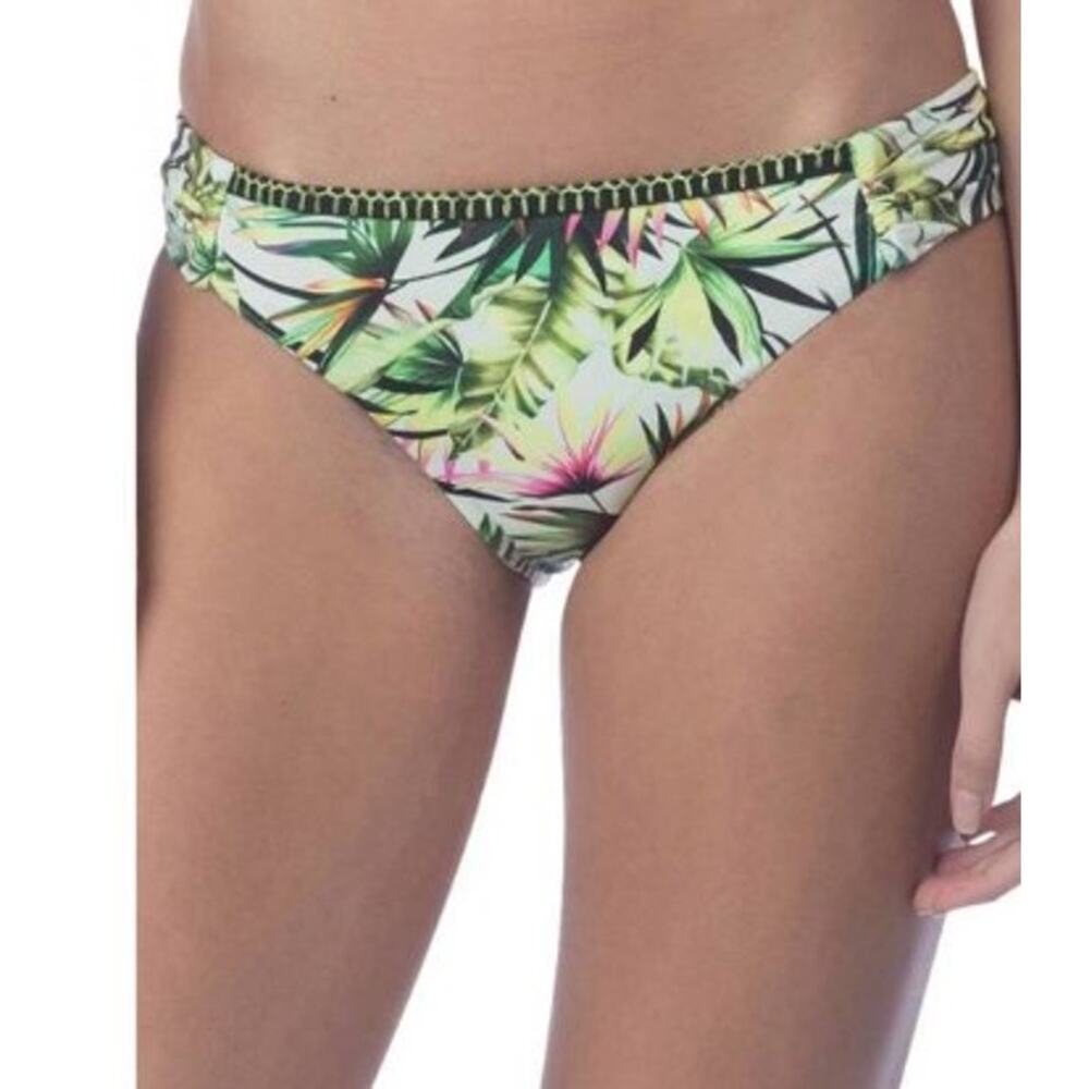 NWT Lucky Brand Coastal Palms Swim Bottoms Size S